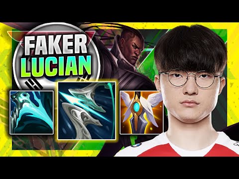 FAKER DOMINATING WITH LUCIAN! - T1 Faker Plays Lucian Mid vs Jayce! | Season 11