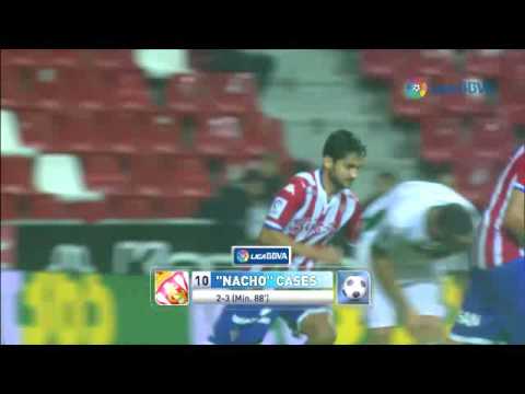 Sporting 3 - Granada 3 (Nacho Cases, 2-3), narración esRadio Asturias