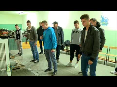 2013.10.02 Piłkarze Siarki na strzelnicy LOK