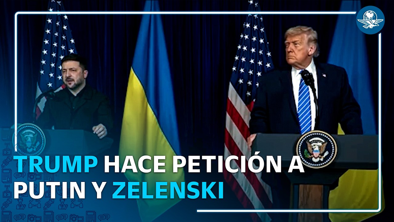 ¿Trump lanza ultimátum a Zelensky y Putin?; les urge poner fin a la guerra antes de fin de año