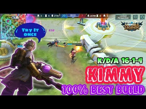 Kimmy Op Build | 100% Best Build For Kimmy With Insane Crit And Magic Damage: Mobile legends Kimmy