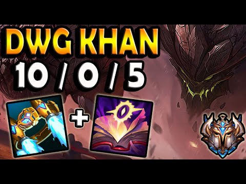 Malphite vs Jayce TOP [ DWG Khan ] Korea Challenger Patch 11.1 ✅