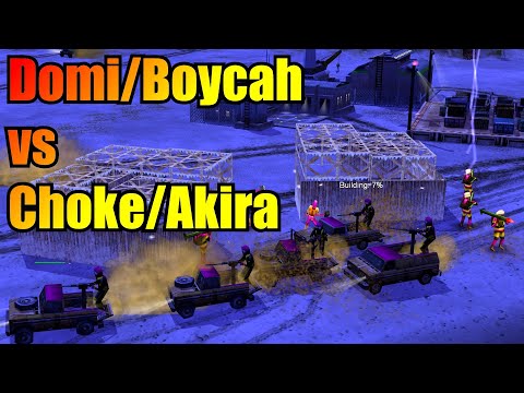 Domi/Boycah vs Choke/Akira - 2v2 Tournament - Generals Zero Hour