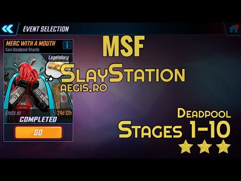 MSF Merc with a mouth, Legendary Event, All Stages