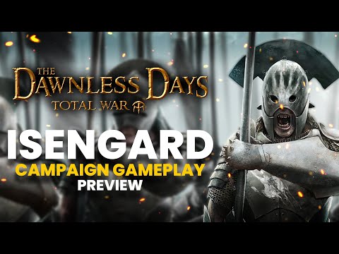 The BEST Lord of the Rings Mod for Total War is Finally Here! Dawnless Days Mod Isengard Gameplay