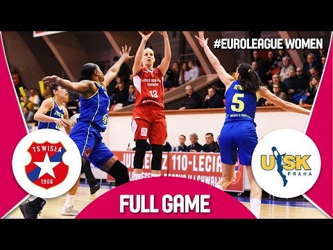 Wisla Can-Pack (POL) v ZVVZ USK Praha (CZE) - Full Game - EuroLeague Women 2016/17
