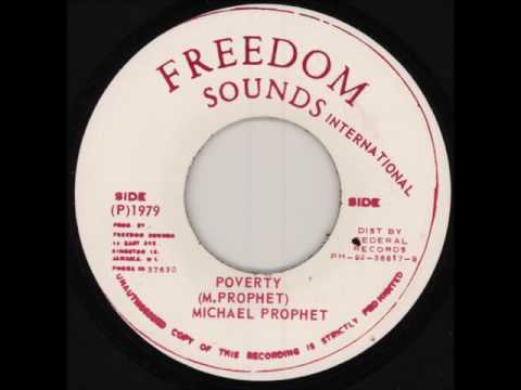 Michael Prophet & The Soul Syndicate - Poverty + Dub - 7" Freedom Sounds 1979 - ROOTS 70'S DANCEHALL