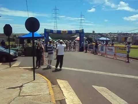 Largada- categoria Junior- Campeonato Oeste Paranaense de  Ciclismo- Etapa Cascavel 2011