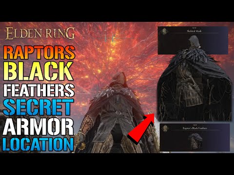Elden Ring: AMAZING SECRET ARMOR! "Raptor's Black Feathers" Increase Jump Attack! (Location & Guide)