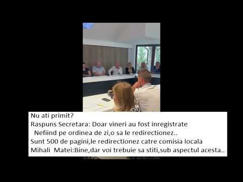 Mihali Matei-Primaria Borsa-Comisia Locala Borsa Maramures