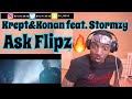Krept & Konan - Ask Flipz (Official Video) ft. Stormzy | REACTION Krept & Konan - Ask Flipz (Official Video) ft. Stormzy | REACTION