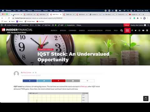 Insider Financial Talks OTC Stocks: CELZ DSGT IQST PMPG