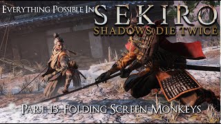 Sekiro: Shadows Die Twice Walkthrough - Everything Possible - Part 13: Folding Screen Monkeys
