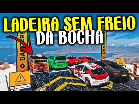 LADEIRA SEM FREIO DA BOCHA - FORZA HORIZON 5 GAMEPLAY