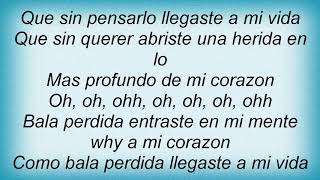 Sergio Vargas - Bala Perdida Lyrics