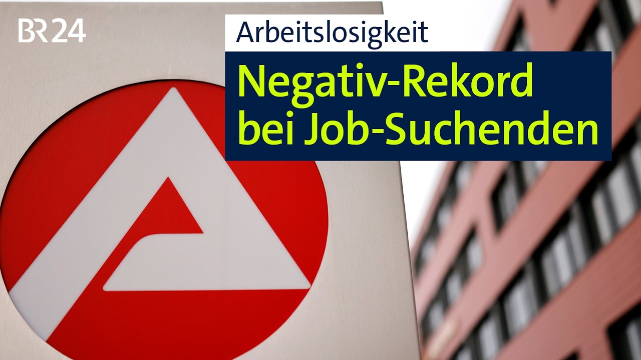 Arbeitslosigkeit · Negativ-Rekord bei Job-Suchenden | Kontrovers | BR24