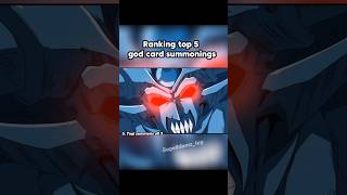 TOP 5 RANKED YUGIOH.   #anime #yugioh #animeedit #tradingcards #yugiohtcg