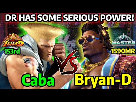 🔥 STREET FIGHTER 6 ➥ Caba (GUILE ガイル) VS. Bryan D (DEE JAY ディージェイ) LEGEND/MASTER RANKS 🔥