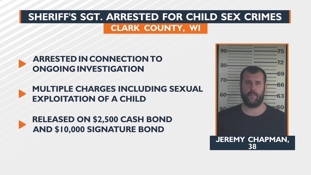 Sheriff's Sgt. arrested for child sex crimes