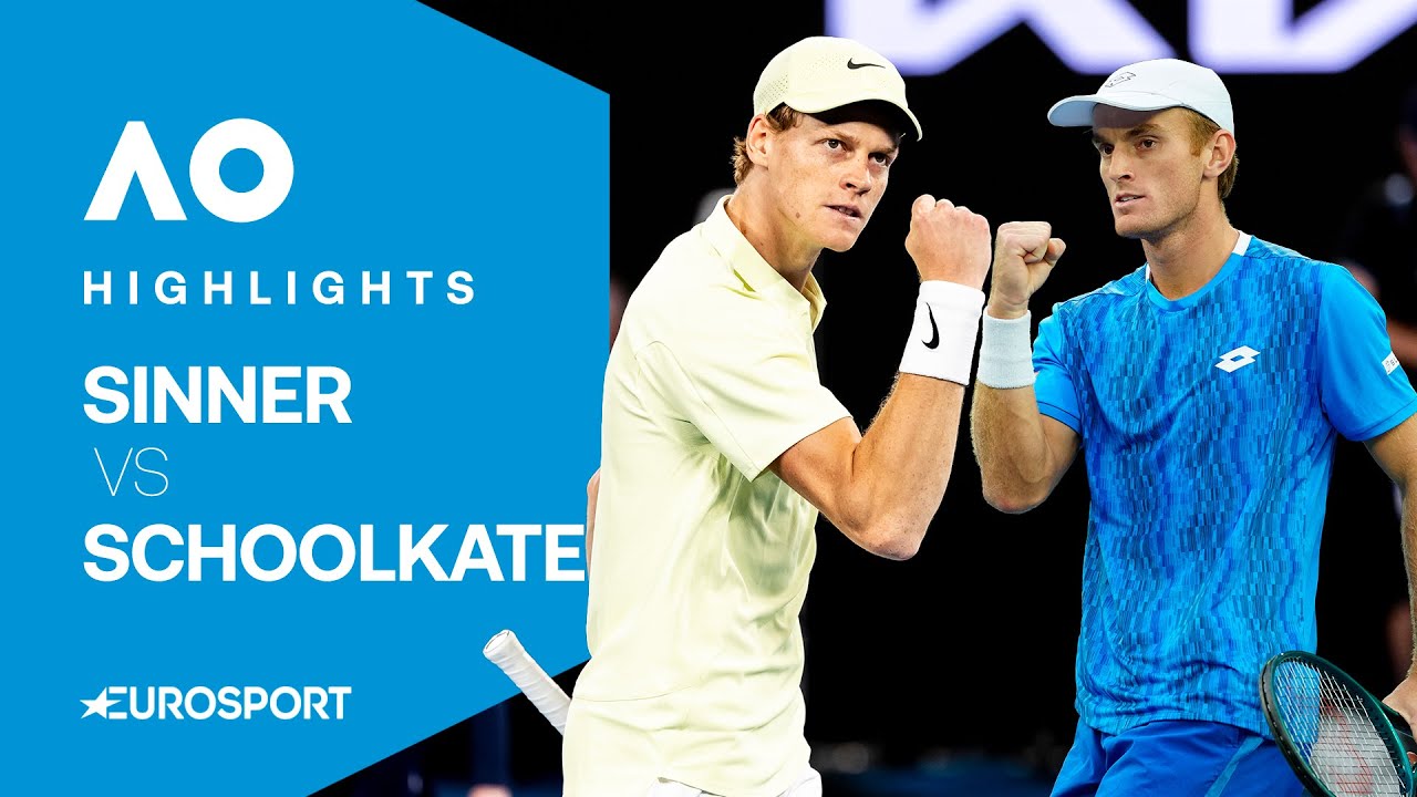 Jannik Sinner vs Tristan Schoolkate | Round Two | Australian Open 2025 Extended Highlights 🇦🇺