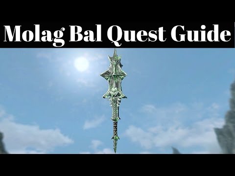 Skyrim Special Edition - How To Get Mace of Molag Bal - Daedric Weapon Quest Guide