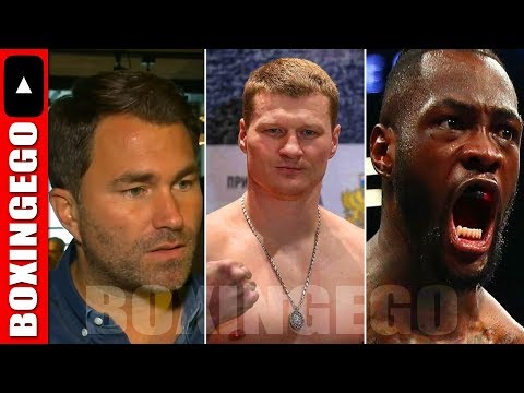 ANTHONY JOSHUA FIGHTING ALEXANDER POVETKIN OR DEONTAY WILDER (NEXT!!!)