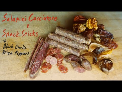 Black Garlic Habanero Snack Sticks 2 Ways | Celebrate Sausage S06E03