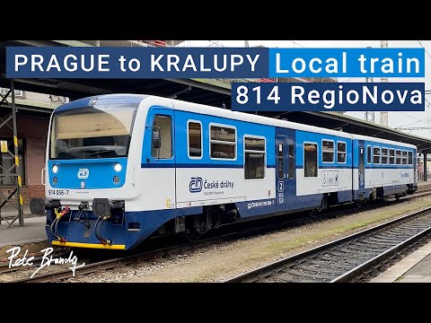TRIP REPORT | ČD RegioNova | Prague to Kralupy nad Vltavou | Local train