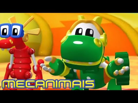 Mecanimais animação | 210 | Ilha dos Mecana Barquinhos | desenhos para crianças