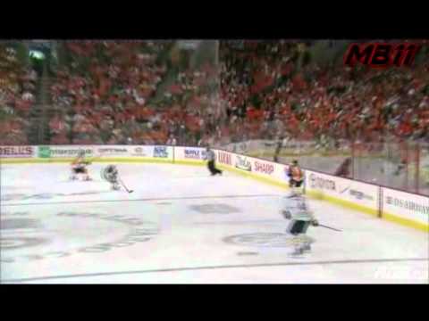 Claude Giroux Nice Goal Vs Sabres - 04/16/2011