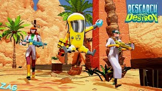 RESEARCH and DESTROY Gameplay No Commentary