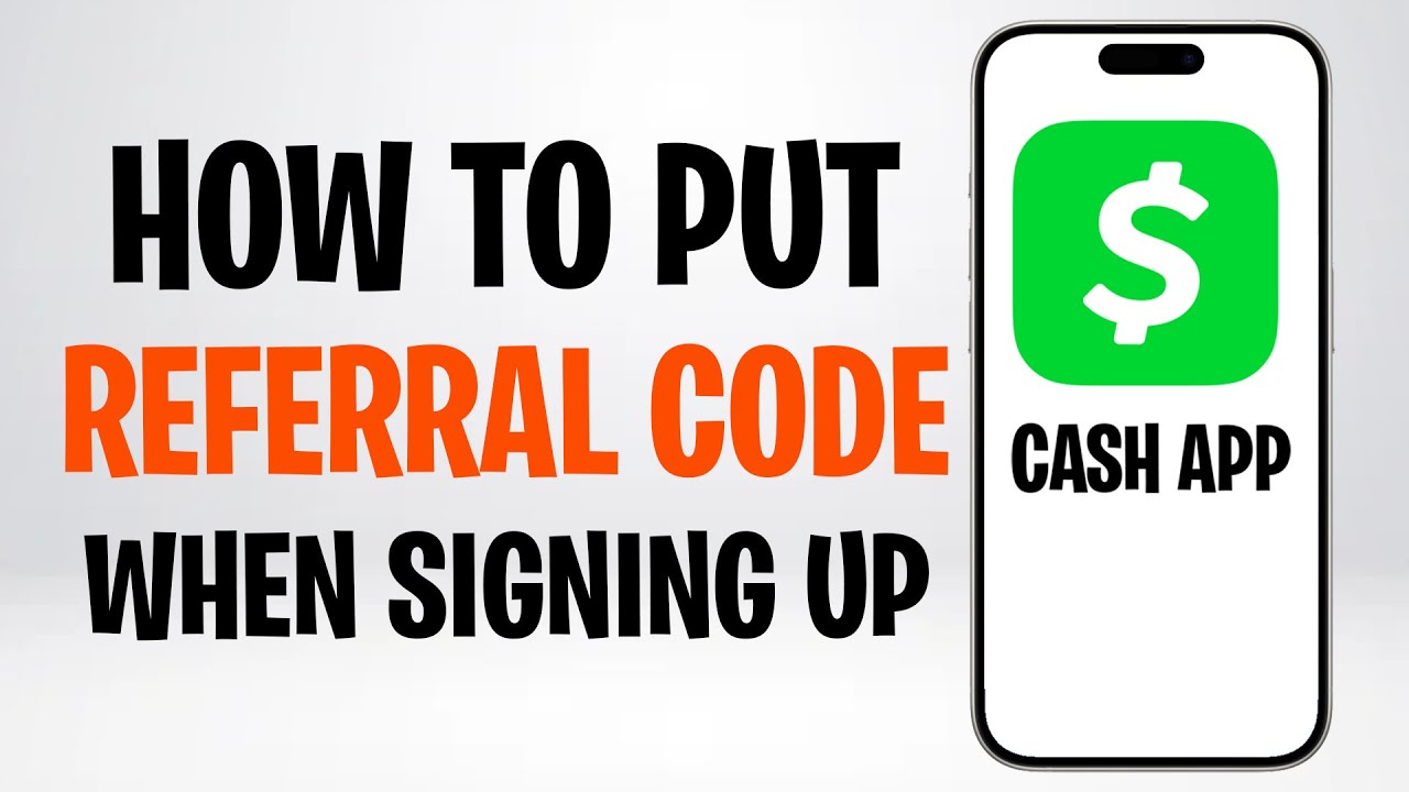 How to Put a Referral Code in Cash App When Signing Up (2026) – Step by Step ✅