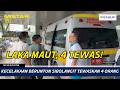 Kecelakaan Beruntun Sibolangit Tewaskan 4 orang