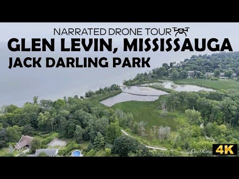 🌳 Discover Jack Darling Park from Above! | Stunning 4K Drone Footage in Glen Levin, Mississauga 📹