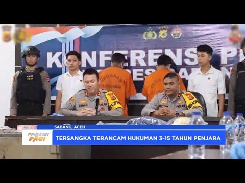 POLRES SABANG GELAR KONPERS KASUS KORUPSI PENGGELAPAN JABATAN