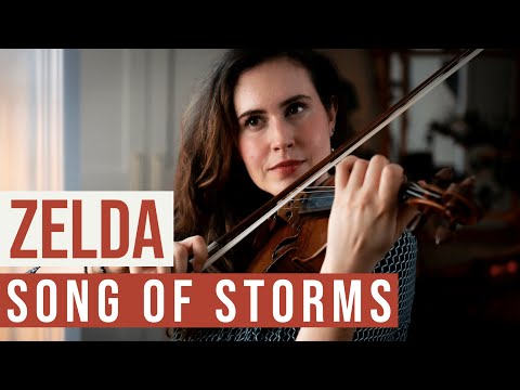 VIOLIN PLAY ALONG | Hymne des Sturms (Song of Storms - Legend of Zelda)