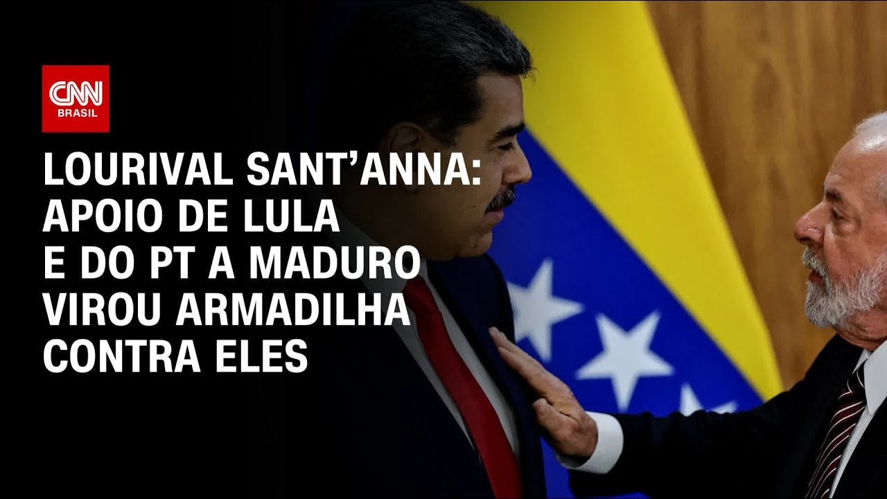 Lourival Sant’Anna: Apoio de Lula e do PT a Maduro virou armadilha contra eles | CNN PrimeTime