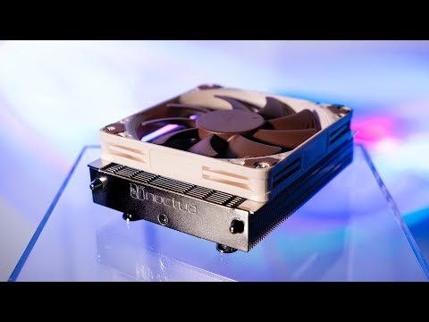 Noctua NH-L9a-AM4 procesoriaus aušintuvas 9,2 cm rusvai gelsvas, nikelis video