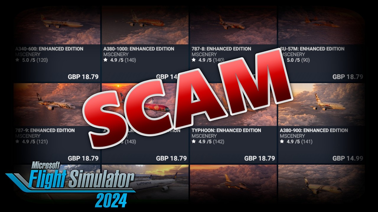 The MScenery Marketplace Scam MUST end in Flight Simulator 2024 - YouTube