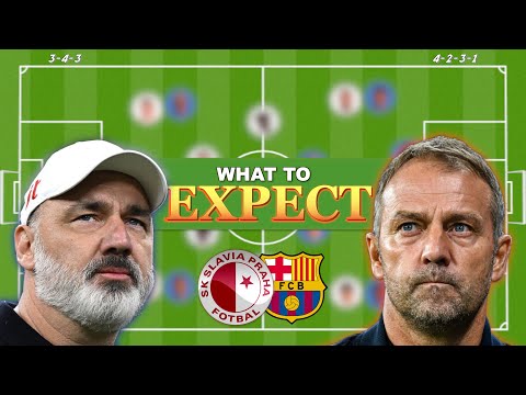 How Barcelona Must Break Down Slavia Prague | Tactical Preview: Champions League