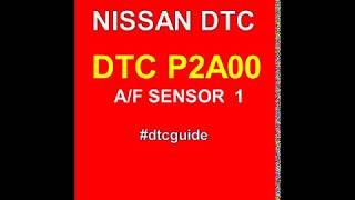 OBD p2a00 significado