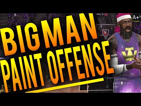 NBA 2K16 Tips: Best BIG MAN Paint Offense - How To Score In The Paint EVERY TIME With a BIG MAN!