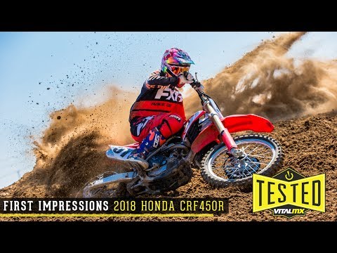 Vital MX First Impressions: 2018 Honda CRF450R
