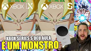 XBOX SERIES S É UM "MONSTRO" ! BANDAI deu um TAPÃO na cara com DRAGON BALL SPARKING ZERO !
