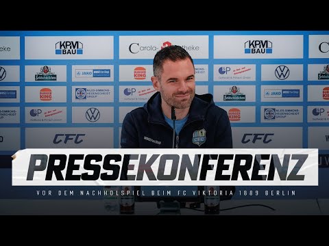 Chemnitzer FC | Pressekonferenz vor dem Auswärtsspiel beim FC Viktoria 1889 Berlin