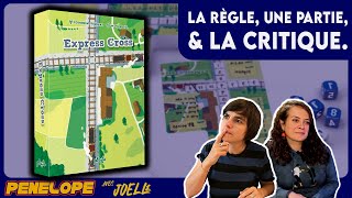 EXPRESS CROSS - La règle, la partie, la critique -  Roll & Write élégant