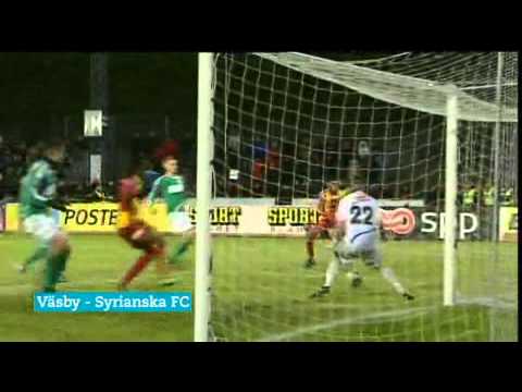 SVT : Väsby-Syrianska 0-3 + firandet av allsvenska platsen : SVT