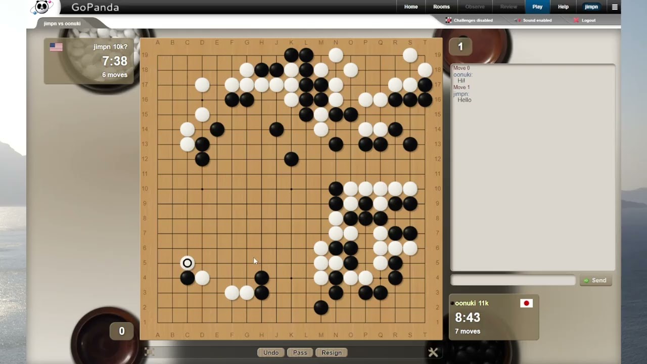 Back to Pandanet!