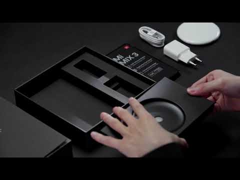 Déballage du Xiaomi Mi MIX 3 (unboxing) : qu'y a-t-il dans la boîte ?