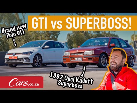 New Polo GTI vs 1992 Opel Superboss Drag Race! New School vs Old School